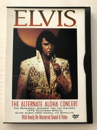 Elvis Presley - The Alternate Aloha Concert Dvd Hawaii Rare