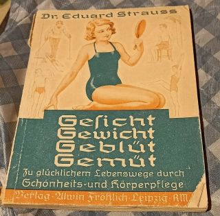 Ww2 German Wehrmacht Medical Book 1940 Very Rare War Relic
