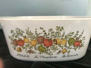 RARE Vintage Corning Ware 5 Liter A - 5 - B Spice Of Life Dutch Oven Casserole & Lid 2