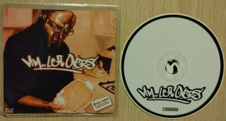 M.  F.  Doom - Mm.  Leftovers Cd Rare Exclusive (metal Face,  Mf Doom) With Sticker