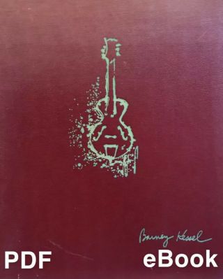 Barney Kessel - The Guitar - Instruction Book - Rare