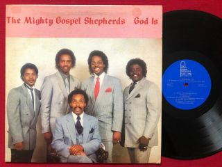 Mighty Gospel Shepherds God Is Lp Rare Private Modern Soul Boogie Gospel
