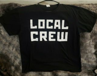 Rare Rammstein Made In Germany Local Crew T Shirt - Large - Pristine