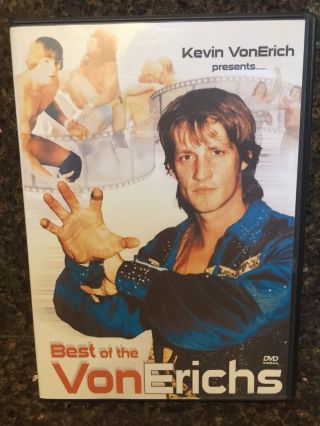 Best Of The Vonerichs (dvd,  2004) Wwe Nxt Wcw Wccw Ecw Rare Out Of Print Oop Tna