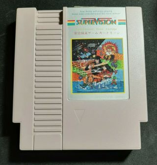 Mario Bros.  3 Supervision Nintendo Nes 1988 Cartridge Vintage Rare W/box