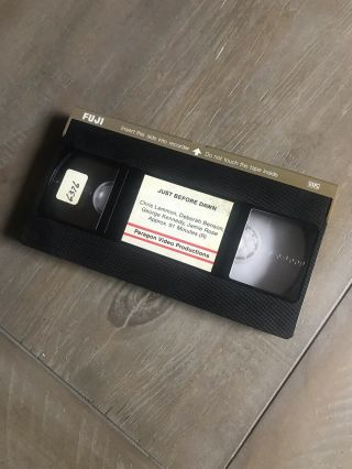 JUST BEFORE DAWN VHS RARE HORROR SLASHER PARAGON VIDEO GORE 3
