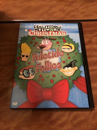 Cartoon Network Christmas Yuletide Follies Dvd Rare Oop Johnny Bravo Holidays