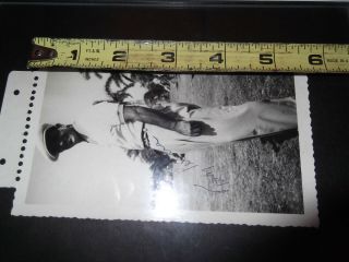 Rare Vintage Tony Penna Signed Pro Golf Private Unseen Photo 1950s 2