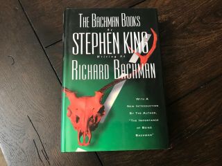 Rare Stephen King The Bachman Books Hardcover