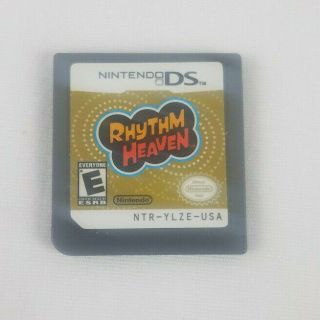 2009 Nintendo Ds Rhythm Heaven Pristine Label Rare Htf