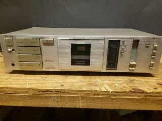 Nakamichi Bx - 100 Two Head Stereo Cassette Tape Deck Rare Silver