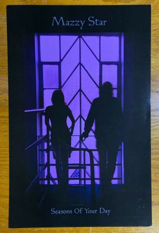Mazzy Star - Seasons Of Your Day - Promotional Poster - 2013 - Rare