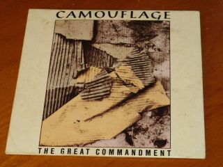 Camouflage - The Great Commandment - 3 Track Cd Single Rare Like Depeche Mode