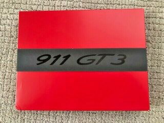 Rare 2008 Porsche 911 Gt3 " From The Inner Sanctum " Sales Brochure Box Red Set