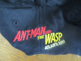 Marvel Studios Ant - Man And Wasp Atlanta Cast And Crew Bb Cap Paul Rudd Rare