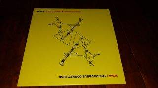 Ozma Doubble Donkey Disc Vinyl Lp Record Red Yellow Split Rare Oop