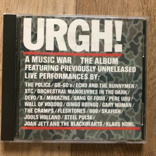Various Artists - Urgh A Music War Rare Oop Live Cd On A&m (police,  Xtc,  Sting)