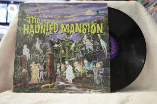 The Story And Song From The Haunted Mansion Lp 1969 Disney Ster3947 Rare