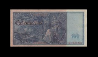 1910 Germany 100 Mark " Berlin " Rare ( (gem Unc))