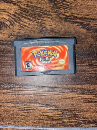 Pokemon Fire Red Version Authentic (game Boy Advance,  2004) Nintendo Rare