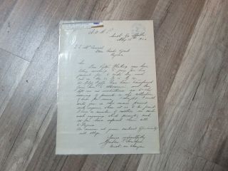 Rare Orig " Nwmp - North West Mounted Police " Letter " South Qu 