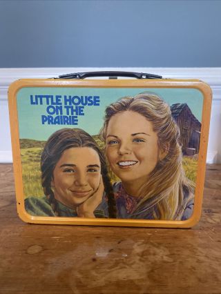 MINTY Vintage 1978 Little House on the Prairie Metal Lunchbox C9,  RARE WOW 2