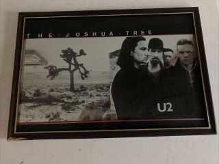 Rare Vintage U2 The Joshua Tree Carnival Prize Mirror 8 X 12