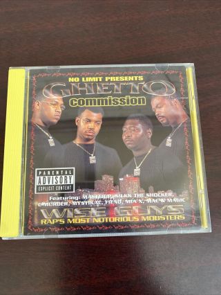 Wise Guys - Ghetto Commission - No Limit Records - Master P - Rare - Disc