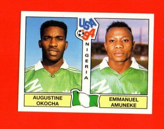 Augustine " Jay - Jay " Okocha Nigeria Rare Sticker World Cup Usa 94 241 Good