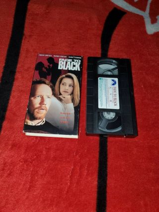 Fade To Black Vhs Rare Thriller Timothy Busfield Heather Locklear Cloris Oop