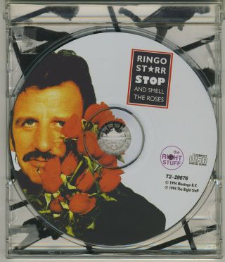 Ringo Starr - Stop And Smell The Roses - Rare 1994 OOP CD w/ Non - LP Bonus Tracks 3