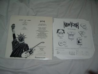 YORK Carry The Torch ' 84 RARE US PRIVATE metal press - 2
