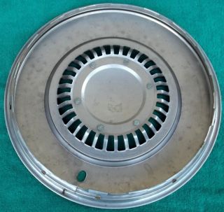 Rare Vintage 1970 ' s? Stainless Steel Mercury Cougar Hubcap Wheel Cover 2