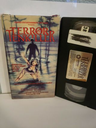 Terror At Tenkiller (vhs,  1987) Rare Horror