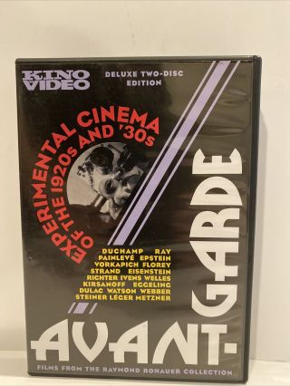 Avant Garde: Experimental Cinema Of The 1920s And 30s Rare Oop 2 Dvd Set Kino