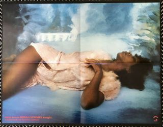 Donna Summer Love To Love You Baby 1975 Rare Oversized Fold Open Industry Poster