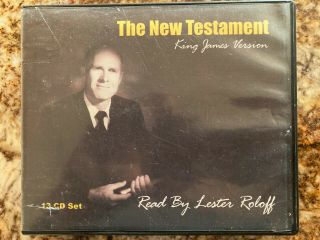 Testament King James Version 13 Cd Set - Read By Lester Roloff - Rare