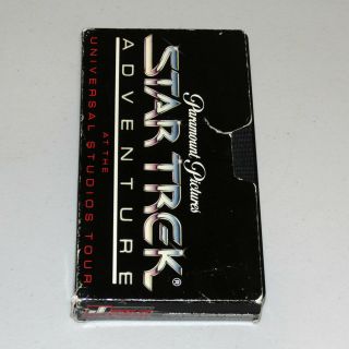 Star Trek Adventure At The Universal Studios Tour (vhs Video Tape) Rare