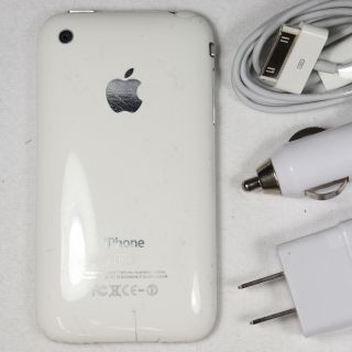 Apple Iphone 3gs (at&t) Smartphone 16gb - Rare White A1303 - Fast