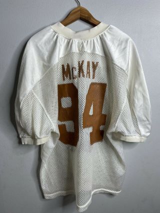 Rare Ncaa Texas Longhorns Football Player Issued Practice Jersey Miguel Mckay