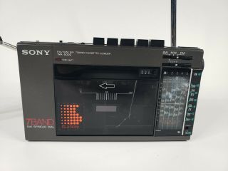 Rare Vintage Sony Wa - 5000 Walkman Cassette Player Shortwave Sw Mw Fm Am - Read