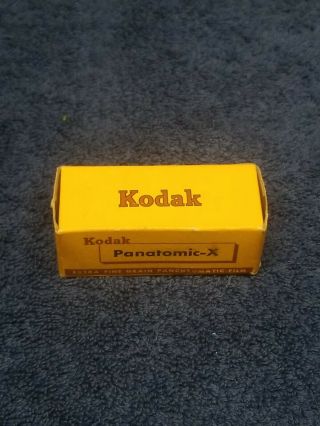 Vintage 1958 Kodak Panatomic - X Film Fx 120 1/1958 Perfect Cond.  Rare