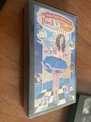 Shelley Duvall ' s MOTHER GOOSE ROCK n RHYME VHS - RARE OOP HTF TAPE 3