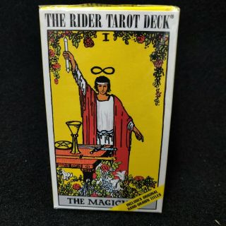 Vintage The Rider Waite Tarot Cards Deck 1971 Italy Complete Rare