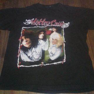 Rare Vintage Motley Crue Dr Feelgood 1989 Canada/usa Tour Shirt Medium
