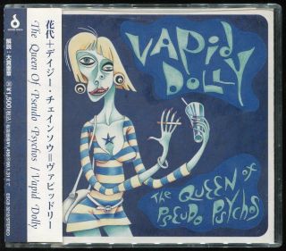 Vapid Dolly - The Queen Of Pseudo Psychos Japan Cd Obi 1997 Rare Daisy Chainsaw