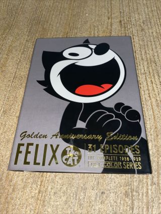 Felix The Cat Golden Anniversary Edition 1958 - 1959 Dvd,  2007,  2 - Disc Set Rare