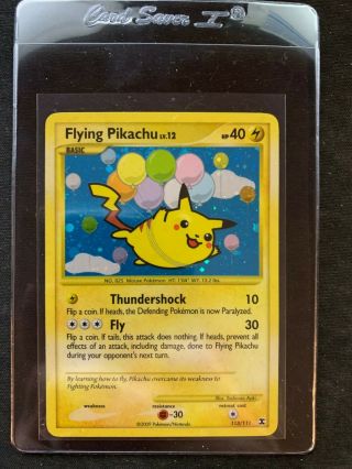 Flying Pikachu Holo Rising Rivals 113/111 Secret Rare Pokemon | #51735559
