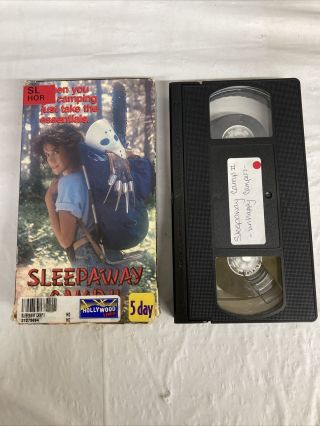 Sleepaway Camp 2 Unhappy Campers Rare Vhs Horror