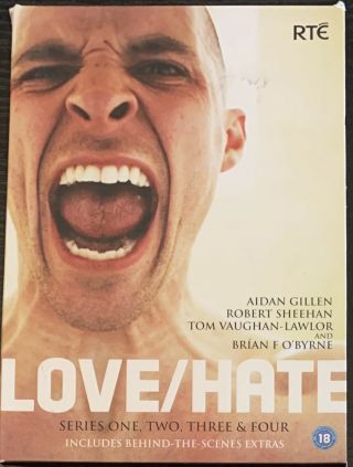 Love / Hate Complete Series 1 - 4 Dvd 2013 Box Set Irish Gang Rare Rte